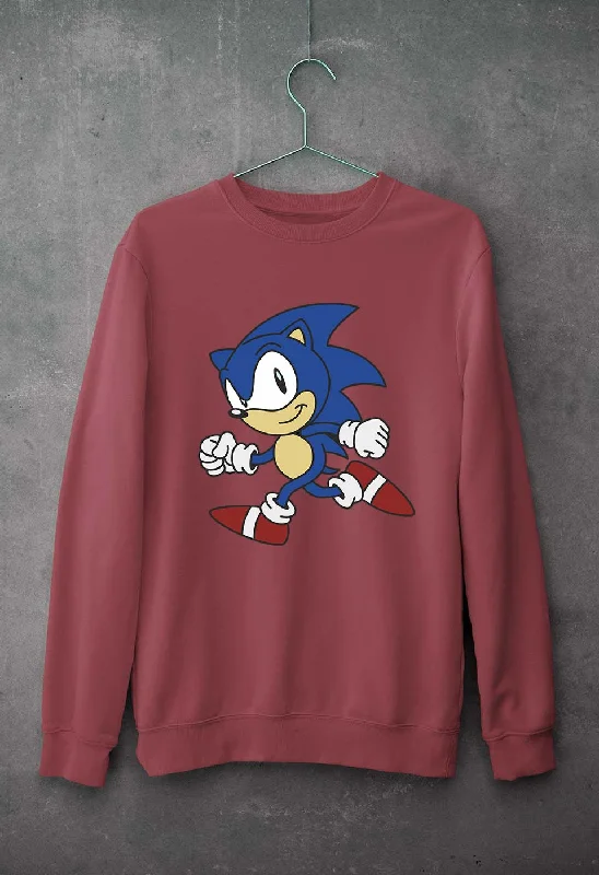 Sonic Unisex Sweatshirt for Men/Women Hoodie with Reflective Safety Nightwear