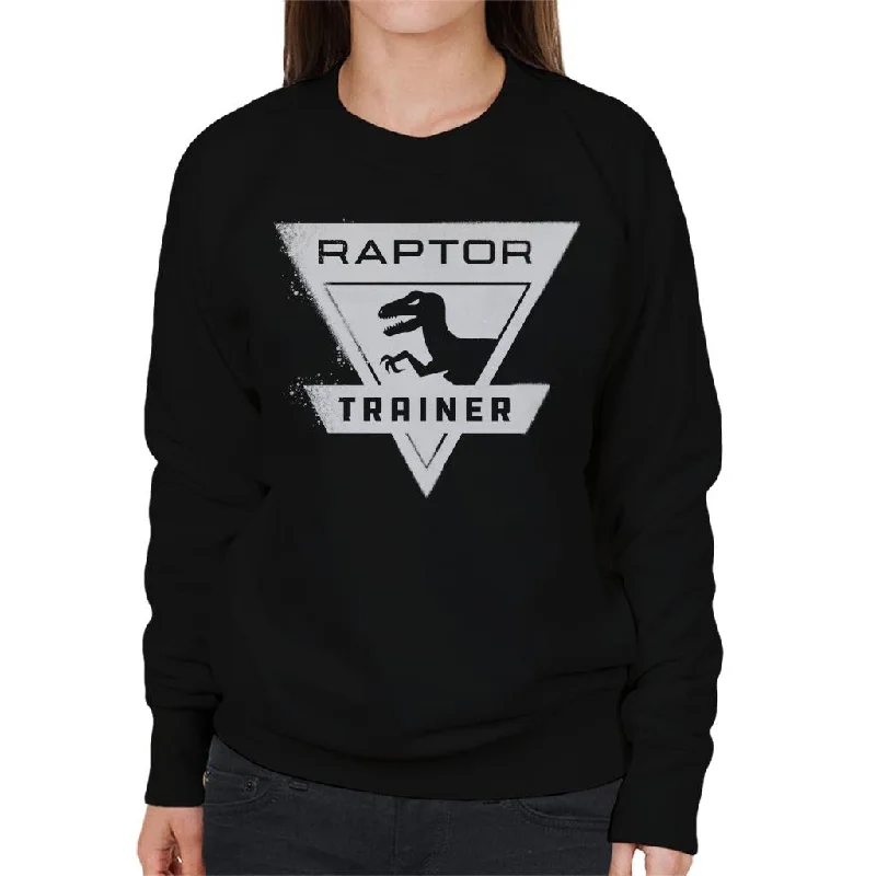 Jurassic Park Raptor Trainer Women's Sweatshirt Hoodie with Drop Shoulder Relaxed Streetwear