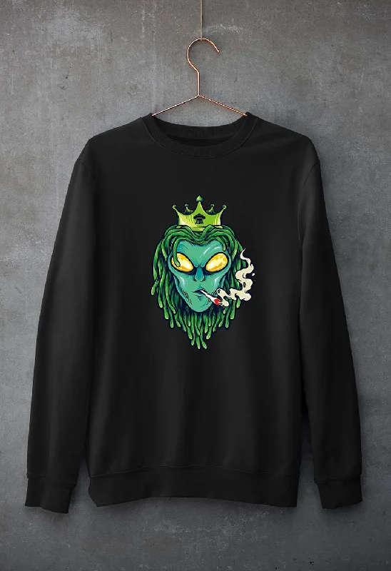 Weed Monster Unisex Sweatshirt for Men/Women Hoodie Jacket Zipper Layering