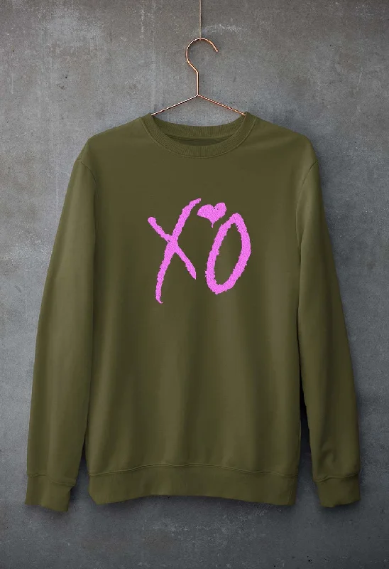 The Weeknd XO Unisex Sweatshirt for Men/Women Hoodie with Earth Tones Natural Calm