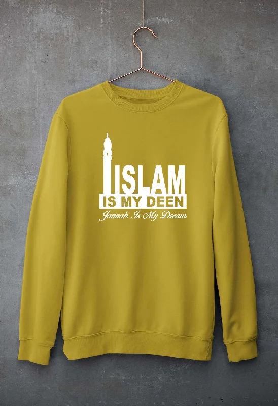 Islam Unisex Sweatshirt for Men/Women Hoodie with Hem Detail Decorative Unique