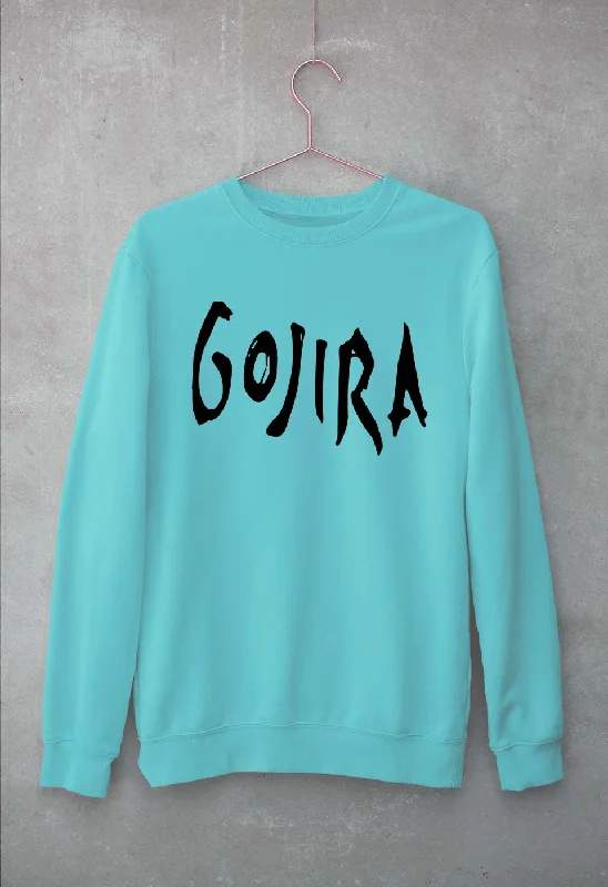 Gojira Unisex Sweatshirt for Men/Women Hoodie with Batwing Sleeves Loose Dramatic