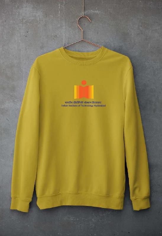 IIT Hyderabad Unisex Sweatshirt for Men/Women Hoodie with Color Block Contrast Stylish