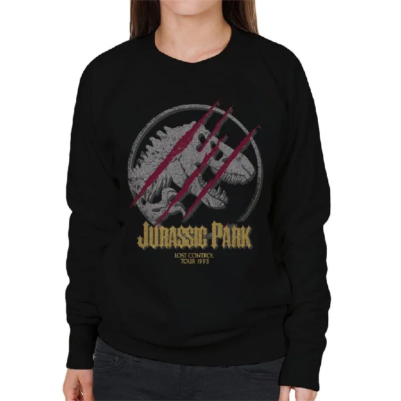 Jurassic Park III Lost Control Women's Sweatshirt Hoodie with Embroidery Detailed Premium