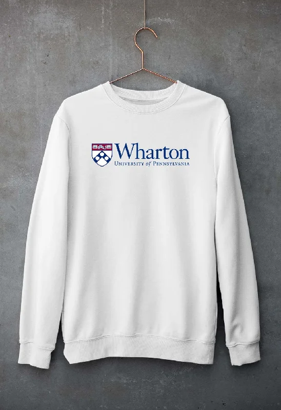 Wharton Unisex Sweatshirt for Men/Women Hoodie with Velcro Closure Adjustable Secure