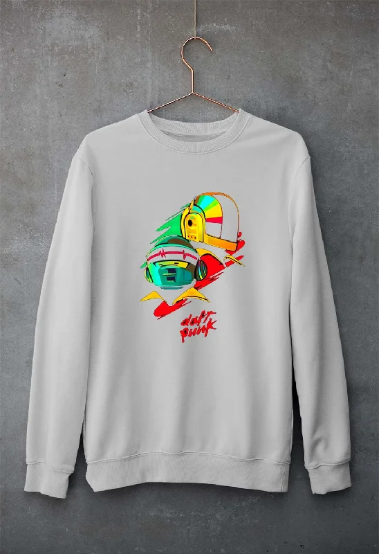 Daft Punk Unisex Sweatshirt for Men/Women Hoodie with Strings Custom Fit Adjustable