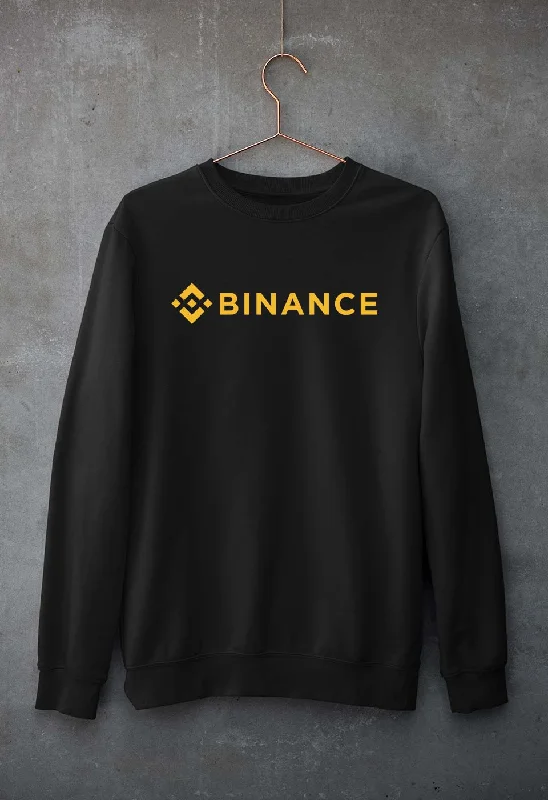 binance Sweatshirt for Men/Women Hoodie with Fur Luxurious Winter