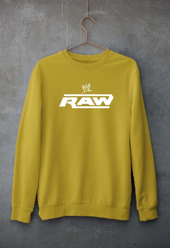 WWE RAW Unisex Sweatshirt for Men/Women Hoodie with High Neck Warm Protective