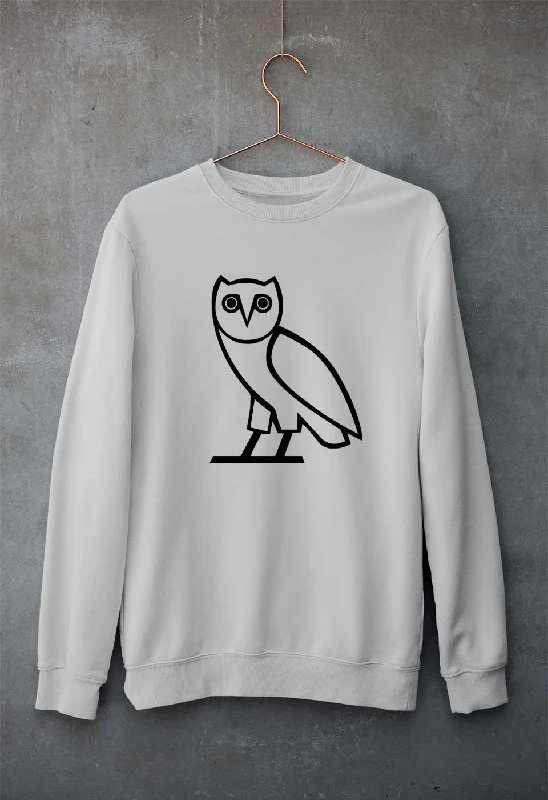 Ovo Unisex Sweatshirt for Men/Women Hoodie with Velcro Closure Adjustable Secure