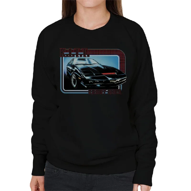 Knight Rider KITT The Supercomputer Women's Sweatshirt Hoodie with Oversized Fit Loose Comfortable