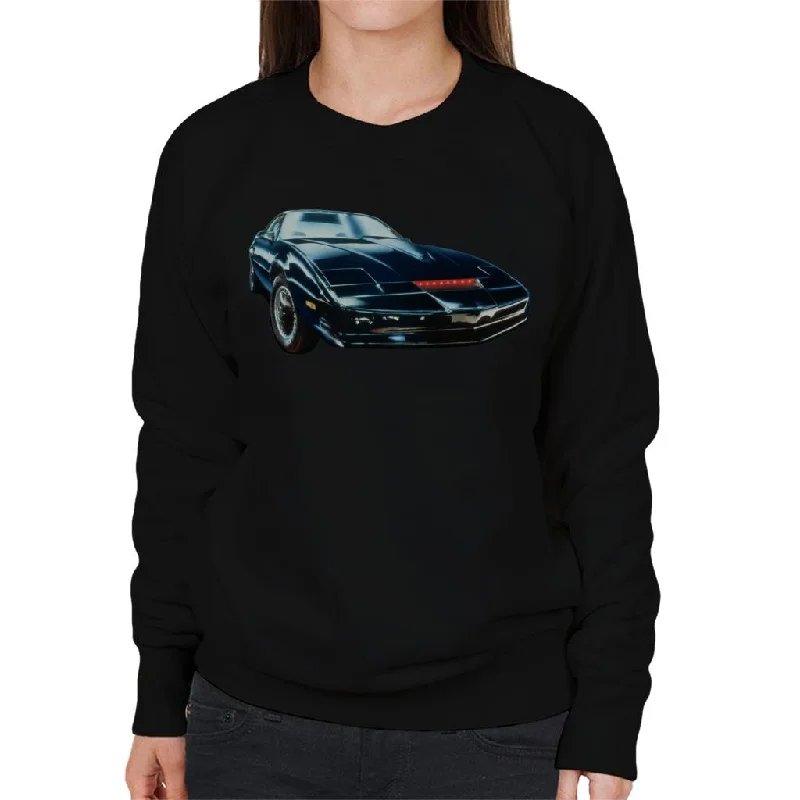 Knight Rider KITT The Supercar Women's Sweatshirt Hoodie with Patch Decorative Personalized