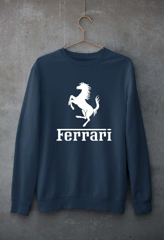 Ferrari F1 Unisex Sweatshirt for Men/Women Hoodie with Button Placket Classic Preppy