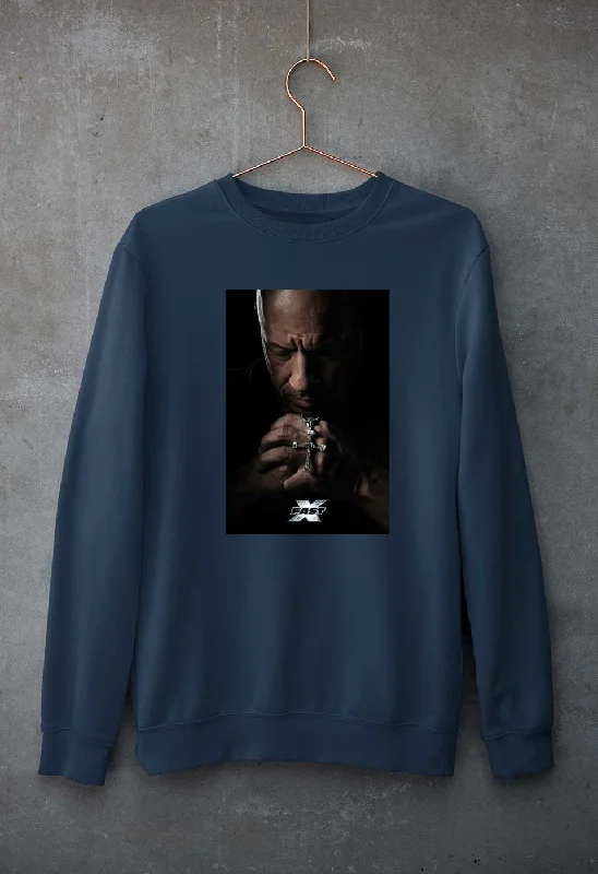 Fast X Vin Diesel Unisex Sweatshirt for Men/Women Hoodie with Sequins Glamorous Eye-catching