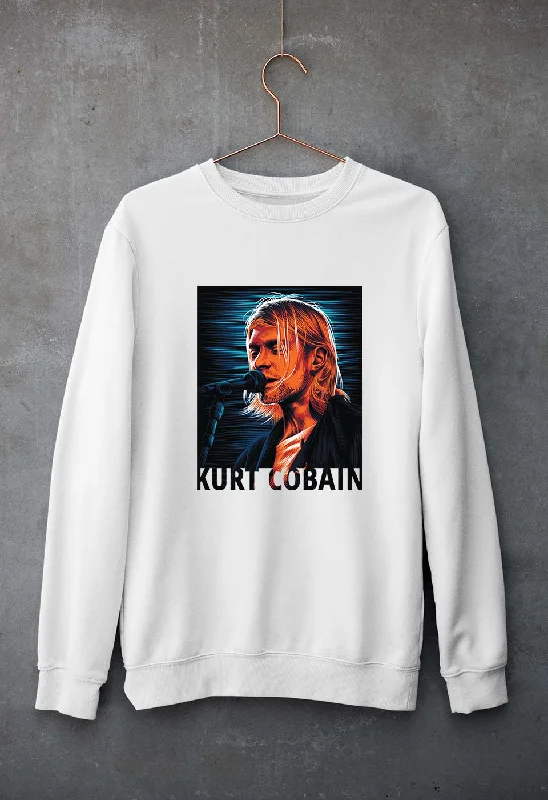 Kurt Cobain Unisex Sweatshirt for Men/Women Hoodie with Illustration Artistic Creative