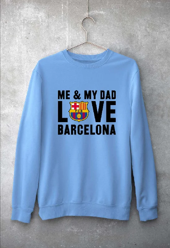 Love Barcelona Unisex Sweatshirt for Men/Women Oversized Hoodie Comfort Casual