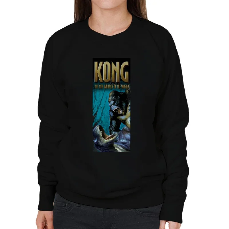 King Kong The 8th Wonder Of The World Women's Sweatshirt Hoodie with Fur Luxurious Winter