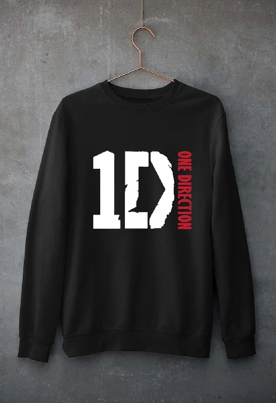 One Direction Unisex Sweatshirt for Men/Women Hoodie with Monochrome Minimalist Simple