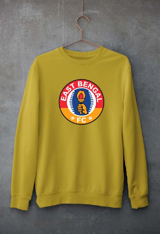 East Bengal FC Sweatshirt for Men/Women Hoodie with Longline Fit Extended Stylish