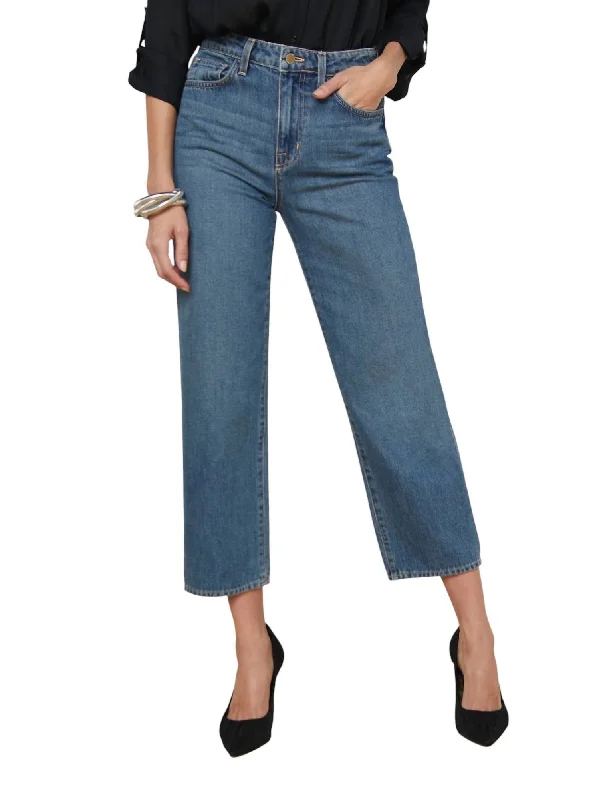 June Jeans In Bristol Chic Faded Blue Jeans