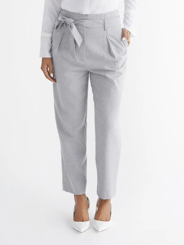 Ladies' Bolsa Pant - Dove Grey Elegant Dress Pants