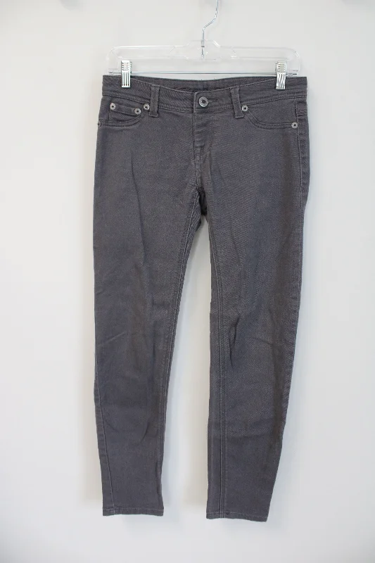 Blue Asphalt Gray Pants | XS Soft Stretch Leggings