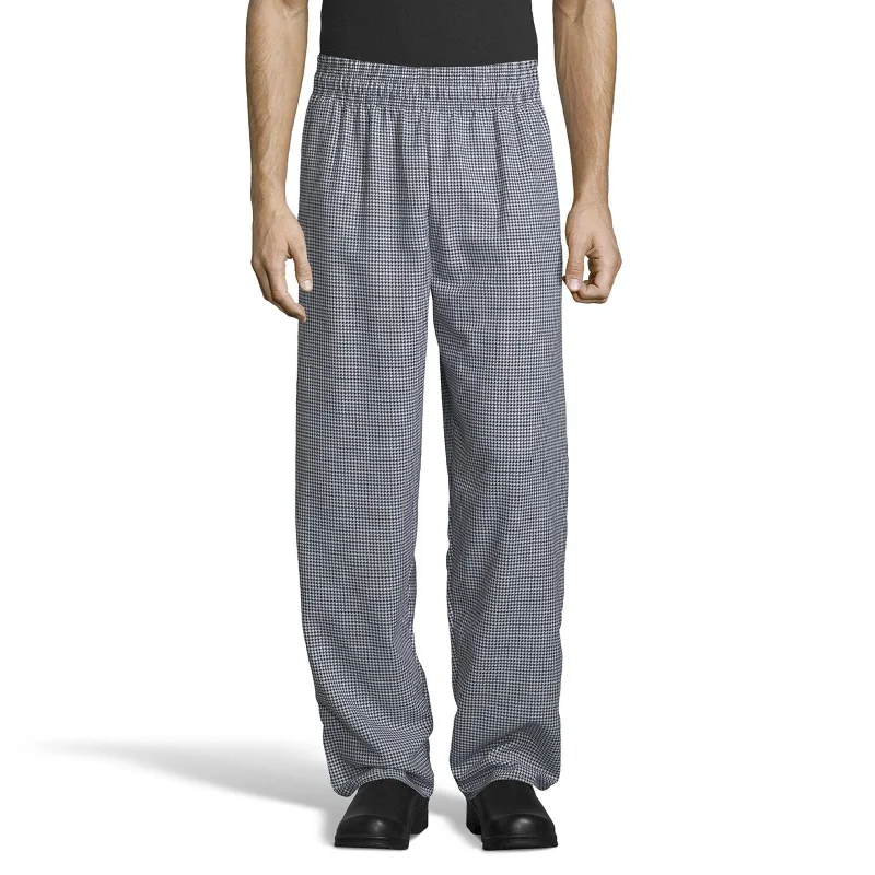 Classic Chef Pant - Houndstooth Casual Wide Pants