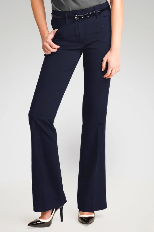 Ladies' City Pant - Deep Sea Stylish Slim Trousers