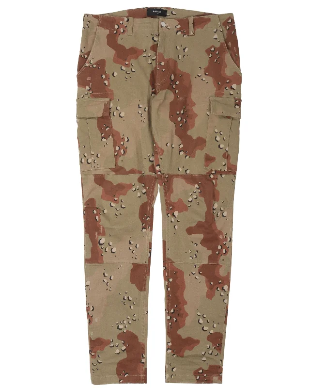 Desert Camouflage Cargo Pants Comfortable Fleece Pants