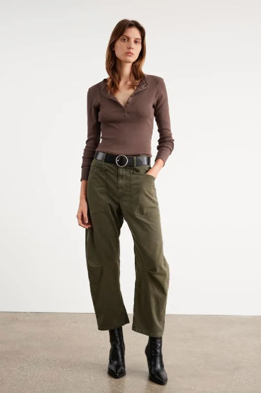 Shon Pant - Loden Classic Flared Pants