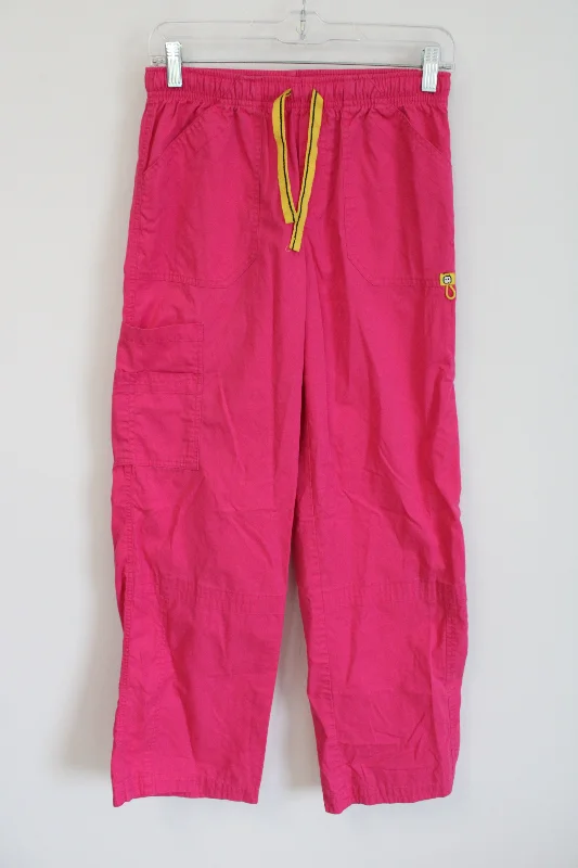 Hot Pink Scrub Pants | XS Formal Slim Pants