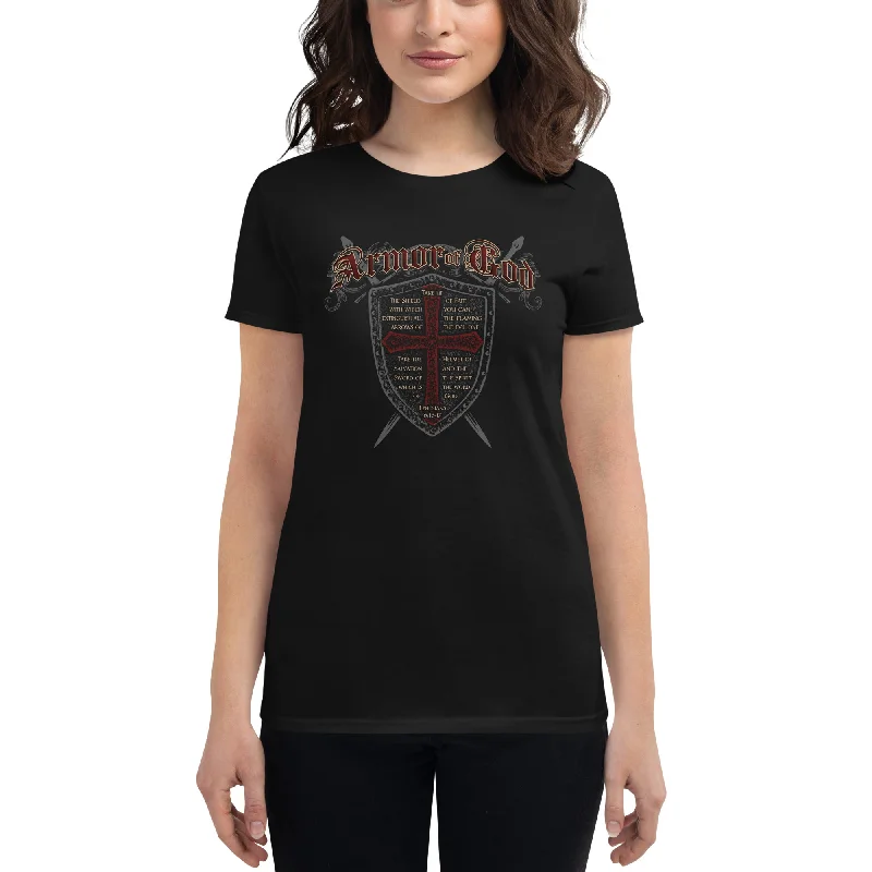 Armor of God Women's Tee Layered Multi-layer Single Layer