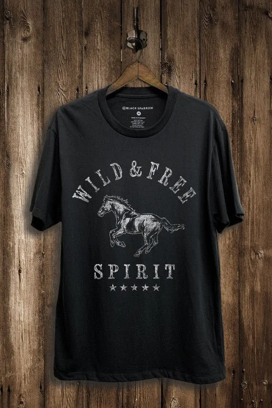 Wild Spirit Tee Welt Pockets Slit Pockets