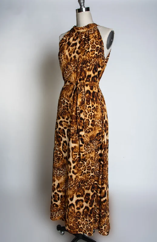 Jane Maxi Dress - Multi-Leopard Chic Summer Maxi Dress