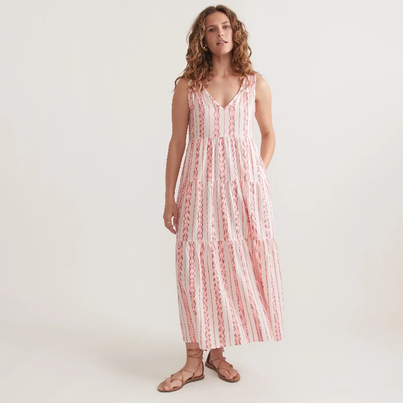 Marine Layer Corinne Maxi Dress Classic Solid Maxi Dress