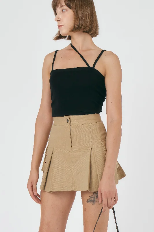 Arlet Cargo Skort linen skirt natural