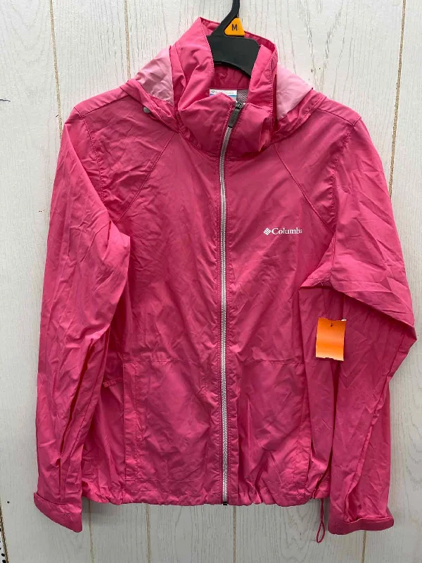 Columbia Pink Womens Size M Jacket (Outdoor) Elasticated Jacket Padded Jacket Insulated Jacket