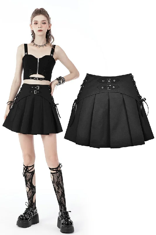 Rock girl pleated mini skirt KW243 low waist skirt