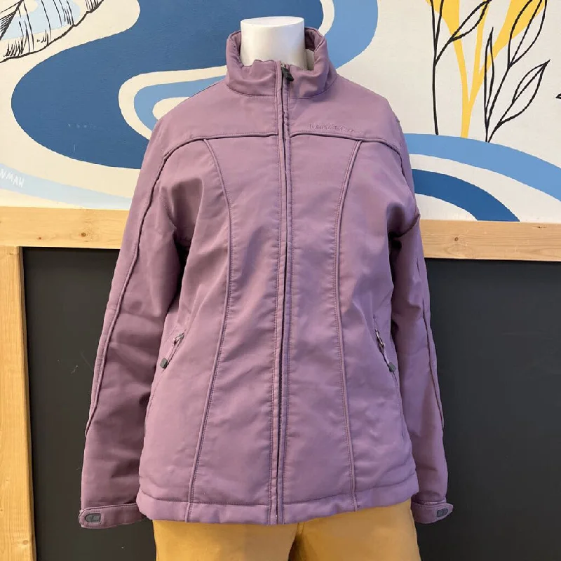 WindRiver - Women's T-Max Softshell Jacket - MSRP $100: Purple -women-MD Rayon Fabric Velvet Fabric Corduroy Fabric